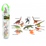 Cutie cu 10 minifigurine Dinozauri - set 3, Collecta