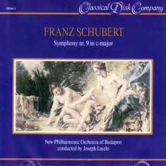 CD Franz Schubert, Joseph Laszlo ‎– Symphony Nr. 9 In C-Major (SIGILAT) (M)