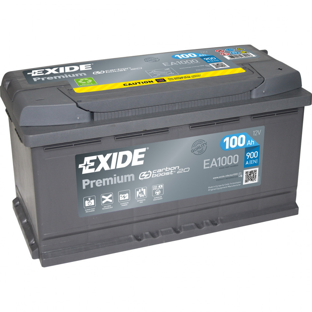 Baterie Exide Premium 1000Ah 900A 12V EA1000 | Okazii.ro