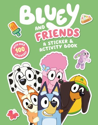 Bluey and Friends: A Sticker &amp;amp; Activity Book foto