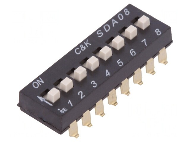 Comutator DIP-SWITCH 8 Secțiuni OFF-ON 24VDC