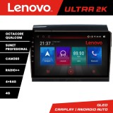 Navigatie Android Lenovo 4+64GB 4G pentru Fiat Ducato, Jumper si Peugeot 2006-2018