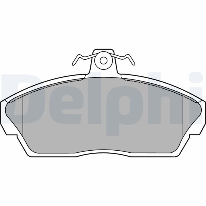 DELPHI LP1450 set placute frana,frana disc