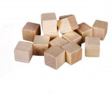 Cumpara ieftin Set 49 cuburi din lemn pentru activitati senzoriale, Oem