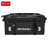 Geantă Moto MOTOWOLF 37L Impermeabilă, 3 &icirc;n 1, pentru Codiță, Rucsac și Geantă de M&acirc;nă