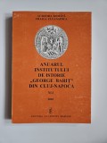 Transilvania - Academia Romana Filiala Cluj Napoca, Anuarul Institutului de Istorie George Baritiu, Historica XLI 2002