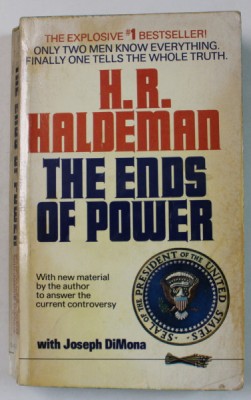 THE ENDS OF POWER by H.R. HALDEMAN , 1979 foto
