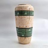 Vază Ceramică Vintage &bdquo;ANNI 1&rdquo; &ndash; VEB Gr&auml;fenroda Keramik, Germania de Est , Anii '60 &ndash; 27 cm