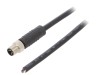 Conector M8 Tata 4 Pini Cablu 1m 30V 3A IP67 Degson