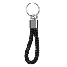 Breloc Bărbați, PU, Lungime 10cm, Culoare Negru
