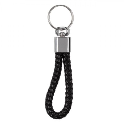 Breloc Bărbați, PU, Lungime 10cm, Culoare Negru foto