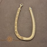 Bratara Selene , placata aur 18K, 20 cm, Brazilia