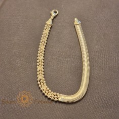 Bratara Selene , placata aur 18K, 20 cm, Brazilia