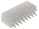 Soclu cablu-placă Mini-Fit Jr 4,2mm 16 PIN THT 9A drept, MOLEX