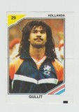 bnk crc Surprize de guma mestecat Ulker - fotbalisti 1988 - Gullit - nr 29