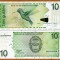 !!! ANTILELE OLANDEZE - 10 GULDENI 2016 - P 28 h - UNC