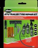 Cumpara ieftin Kit reparatie pana / vulcanizare roti tubless, cu butelie Slime