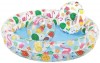 Set Piscina Gonflabila Intex 59460, 122x26cm + Colac + Minge, Multicolor, Copii 3+