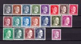 Cumpara ieftin ✅( S38 ) Germania Reich 1941/'44 "Uzuale - Adolf Hitler" ,serie completa Michel 781/798 , ( 19 valori +var. culoare ) , MH mici sarniere