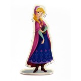 Autocolant sticker decorativ de perete 3D din desene animate Frozen-Tip Anna