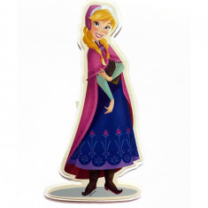 Autocolant sticker decorativ de perete 3D din desene animate Frozen-Tip Anna