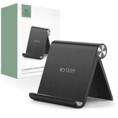 Suport Universal Tech-Protect Z1 pentru Smartphone si Tableta Negru foto