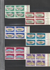 PREOLIMPIADA DE VARA MOSCOVA ( LP 991 ) 1979 OBLITERATA BLOC DE 4