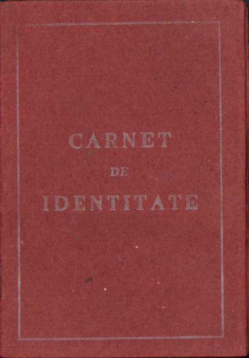 HST A1256 Carte identitate 1932 Sebeș Alba