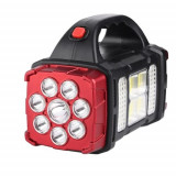 Lanterna Solara Spotlight, 2400mAh, LED, USB