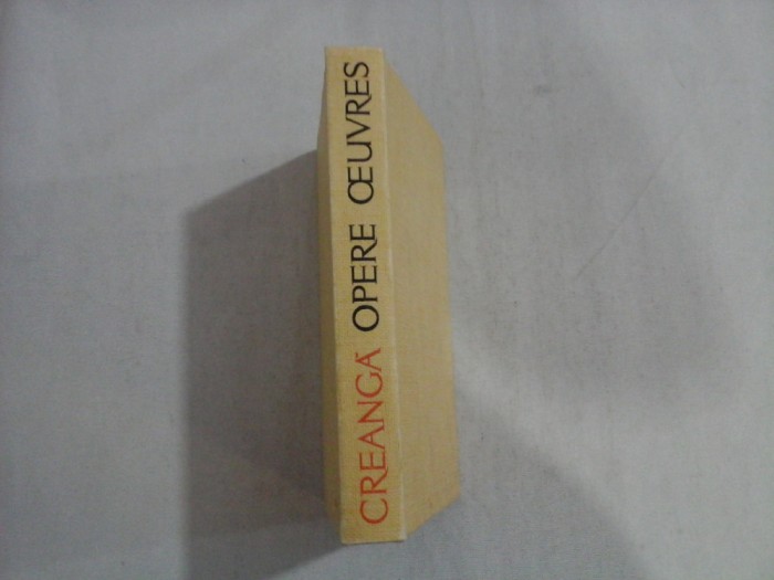 OPERE OEUVRES - ION CREANGA