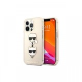 Husa iPhone 13 Karl Lagerfeld Glitter Karl&#039;s &amp; Choupette Auriu