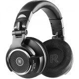 Casca OneOdio cu fir detasabil, tip over ear, utilizare profesionala, multimedia, conectare prin Jack 3.5 mm, difuzor 40 mm, impedanta 250 Ohm, negru,