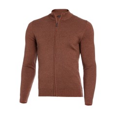 Pulover bărbați cu fermoar orange PL018