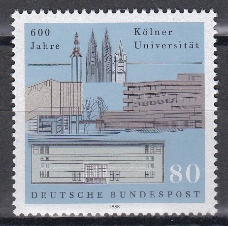 Germania 1988 - A 600-a aniversare a Universității din K&ouml;ln, MNH