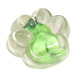 Jucarie antistres squishy, flippy, labuta de pisica pufoasa, cu revenire lenta, 7 x 6.5 cm, model legume, multicolor