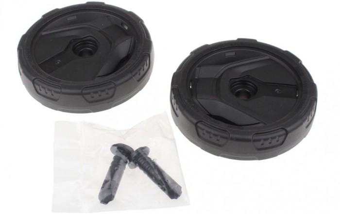 Set 2 roti pentru aparat de spalat cu presiune, KARCHER 9.002-438.0, pentru K4, K5