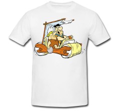 Tricou &amp;quot; Fred and Barney in car &amp;quot; foto