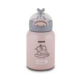 Sticla termoizolanta Nava We care 350 ml roz FitLine Training