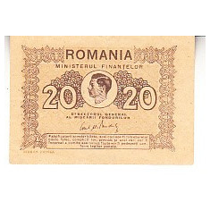 M1 - Bancnota Romania 39 - 20 lei - emisiune 1945