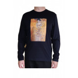 T3. Tricou imprimat cu pictura Lady in Gold de Klimt, marime L, maneci lungi