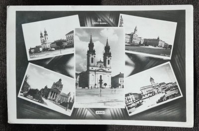 Carte postala, imagini din Arad, 1942 foto