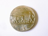 Cumpara ieftin Rară! Albania 5 Franga 1927 V Probă argint 900,moneda din imagini,diam=37 mm,greutate=22,65 grame