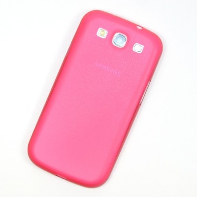 Husa SAMSUNG Galaxy S3 - Ultra Slim (Roz Transparent) foto