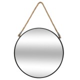 Cumpara ieftin Oglinda de perete PWD-0084 18181 Negru 55x3x55cm