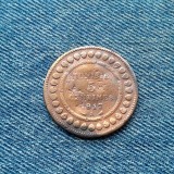 2h - 5 Centimes 1917 Tunisia, Africa