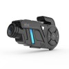 Sistem de comunicare moto intercom Ejeas K1, tehnologie Mesh 3.0, camera foto/video 2K, noise cancel, 2100mAh