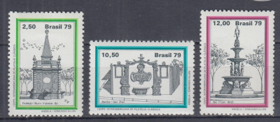 BRAZILIA 1979 EXPOZITIA INTERAMERICANA DE FILATELIE CLASICA SERIE MNH foto