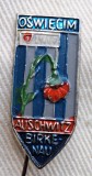 Auschwitz Birkenau - lagarele mortii, insigna