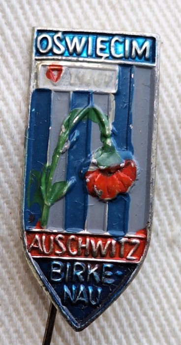 Auschwitz Birkenau - lagarele mortii, insigna