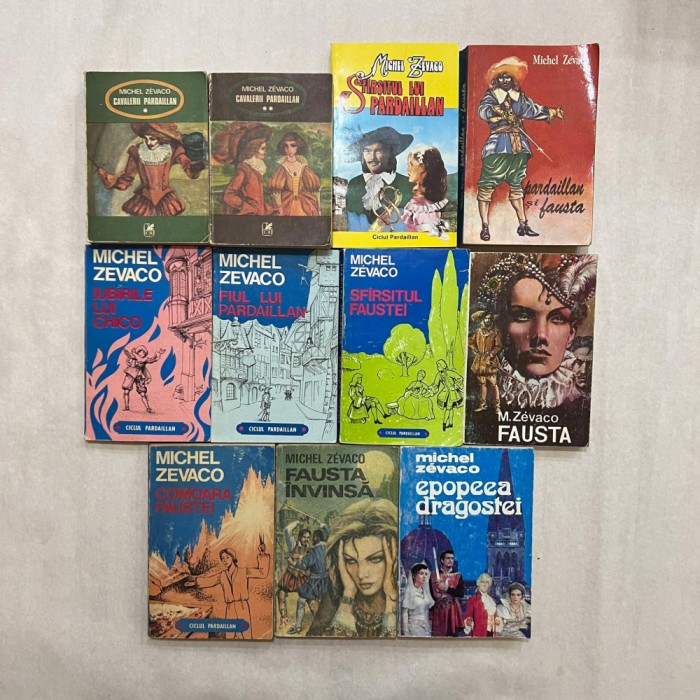 Michel Zevaco - Opere 11 Vol. - Ciclul complet Pardalian